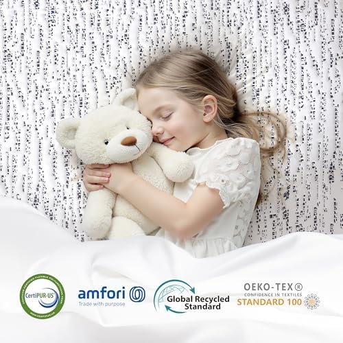 Subrtex 4 Inch Cooling Mattress Topper King Size