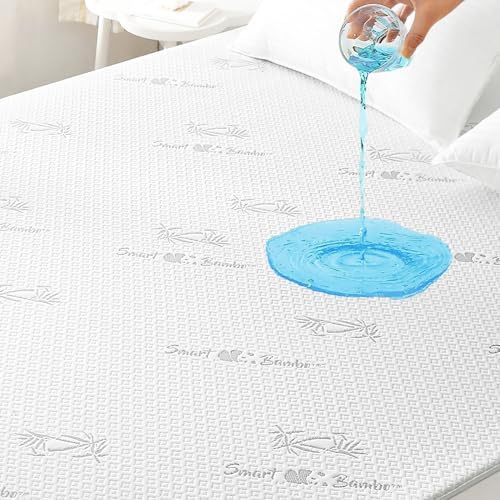 HUXMEYSON Queen Mattress Protector Waterproof Breathable 60x80 Inch