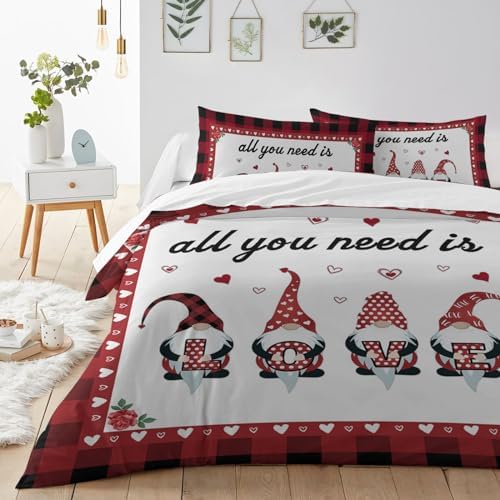 LooPoP Valentine Comforter Set California King