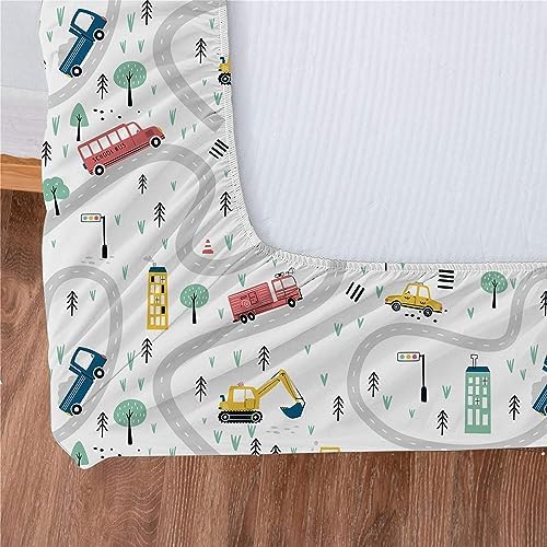 Yasida Kids 3D Truck Bedding Set Queen Size