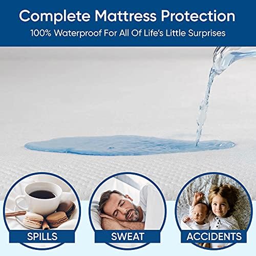 Sleepsteady Queen Tencel Mattress Protector 100 Waterproof