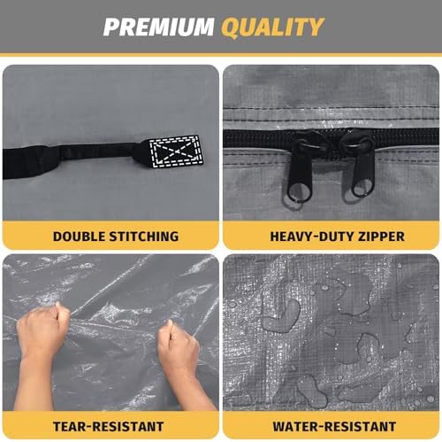 BETU Twin Mattress Cover with 8 Handles and Zipper
