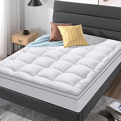 MATBEBY Queen Mattress Topper for Back Pain