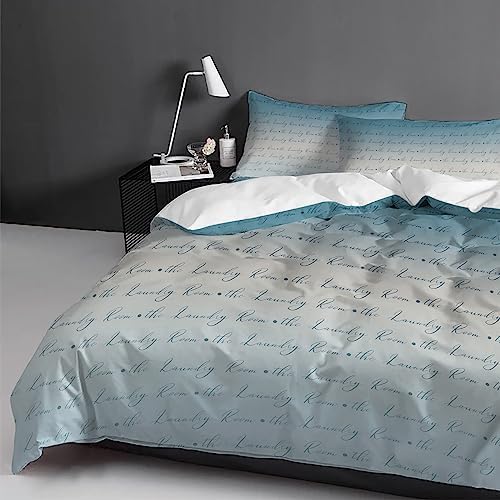 LooPoP California King Duvet Cover Set with Zipper Closure