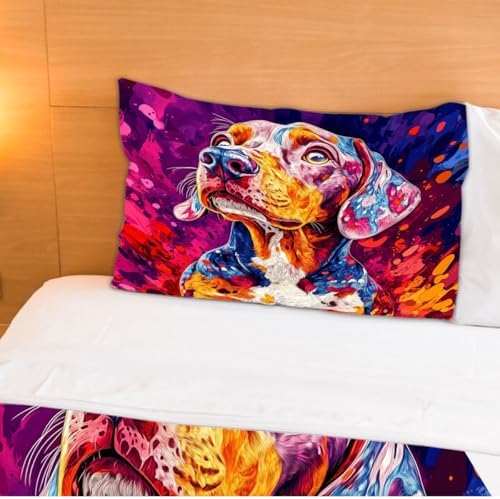 3D Print Standard Schnauzer Duvet Cover Set for Kids 1