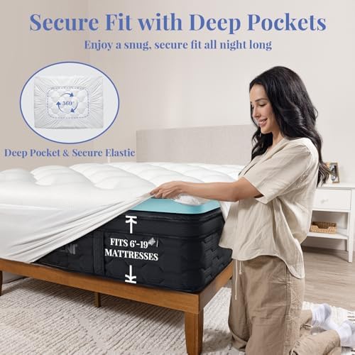 OhGeni Cooling Mattress Topper for Twin XL