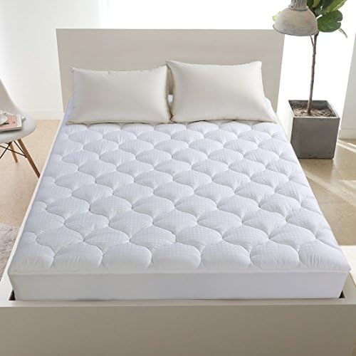 LEISURE TOWN King Mattress Pad with Cooling Soft Pillow Top