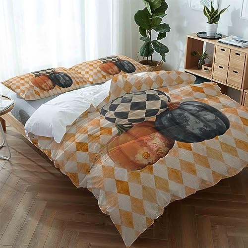LooPoP Duvet Cover Set Pumpkin Design