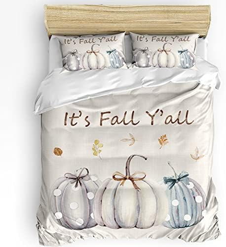 LooPoP Fall Duvet Cover Set 3 Piece California King
