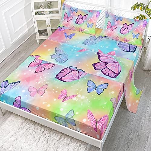 Smell Sunshine Rainbow Sheets Set 4Pcs for Kids