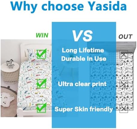 Yasida Kids 3D Truck Bedding Set Queen Size