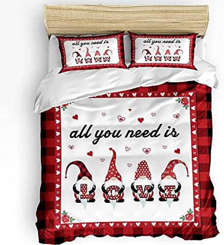 LooPoP Valentine Comforter Set California King