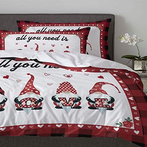 LooPoP Valentine Comforter Set California King