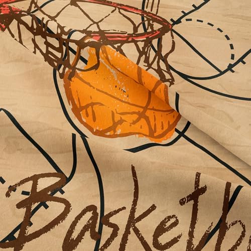 Peopleareok Basketball Comforter Set 3D Printed Kids Bedding