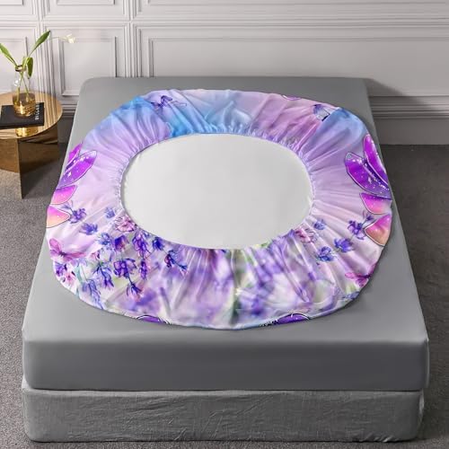 Cute Axolotl Bed Fitted Sheet Set for Kids