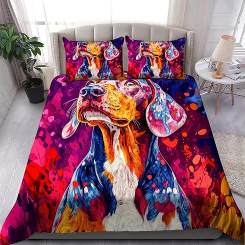3D Print Standard Schnauzer Duvet Cover Set for Kids 1