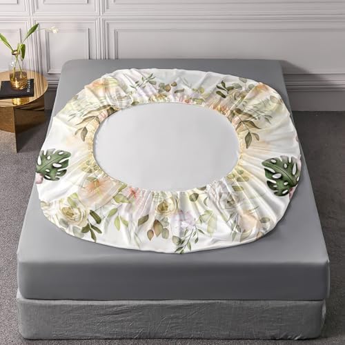 Wild Animal Sheet Set 4Pcs with Hippo Elephant Giraffe Monkey
