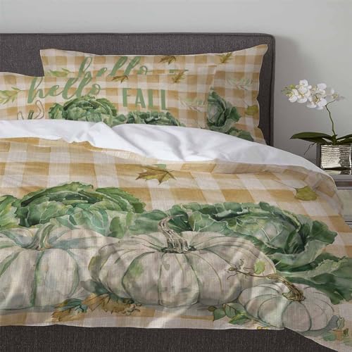 LooPoP Fall Duvet Cover Set 3 PCS California King