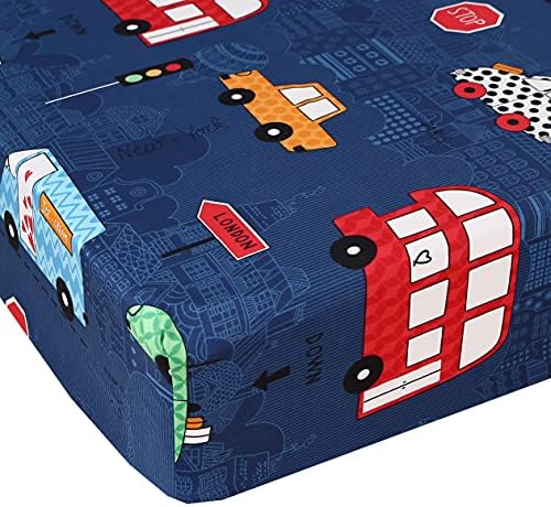 MAG 3 Pcs Car Sheets Boys Sheet Set