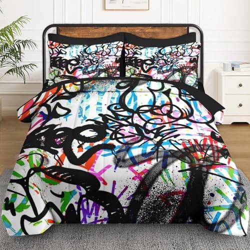 WeCozy 7 Pcs Queen Comforter Set with Shams and Pillowcases