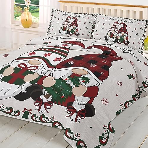 LooPoP Christmas Comforter Set 3 Pieces California King